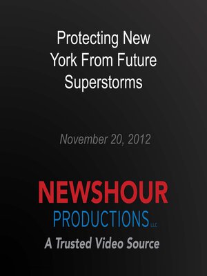 cover image of Protecting New York From Future Superstorms